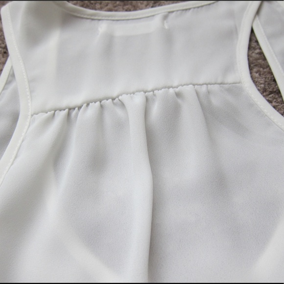 Garage White Blouse - Picture 4 of 6